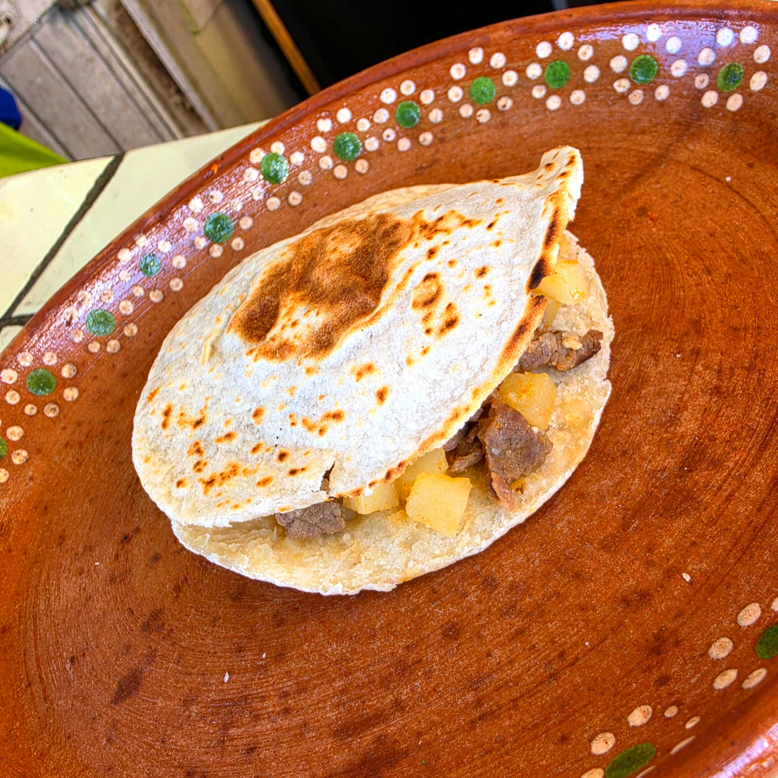 Gordita de Milanesa con Papas.