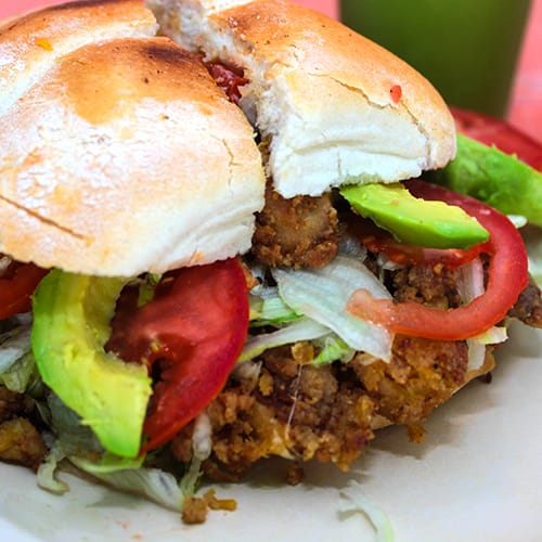Torta de Milanesa de Puerco