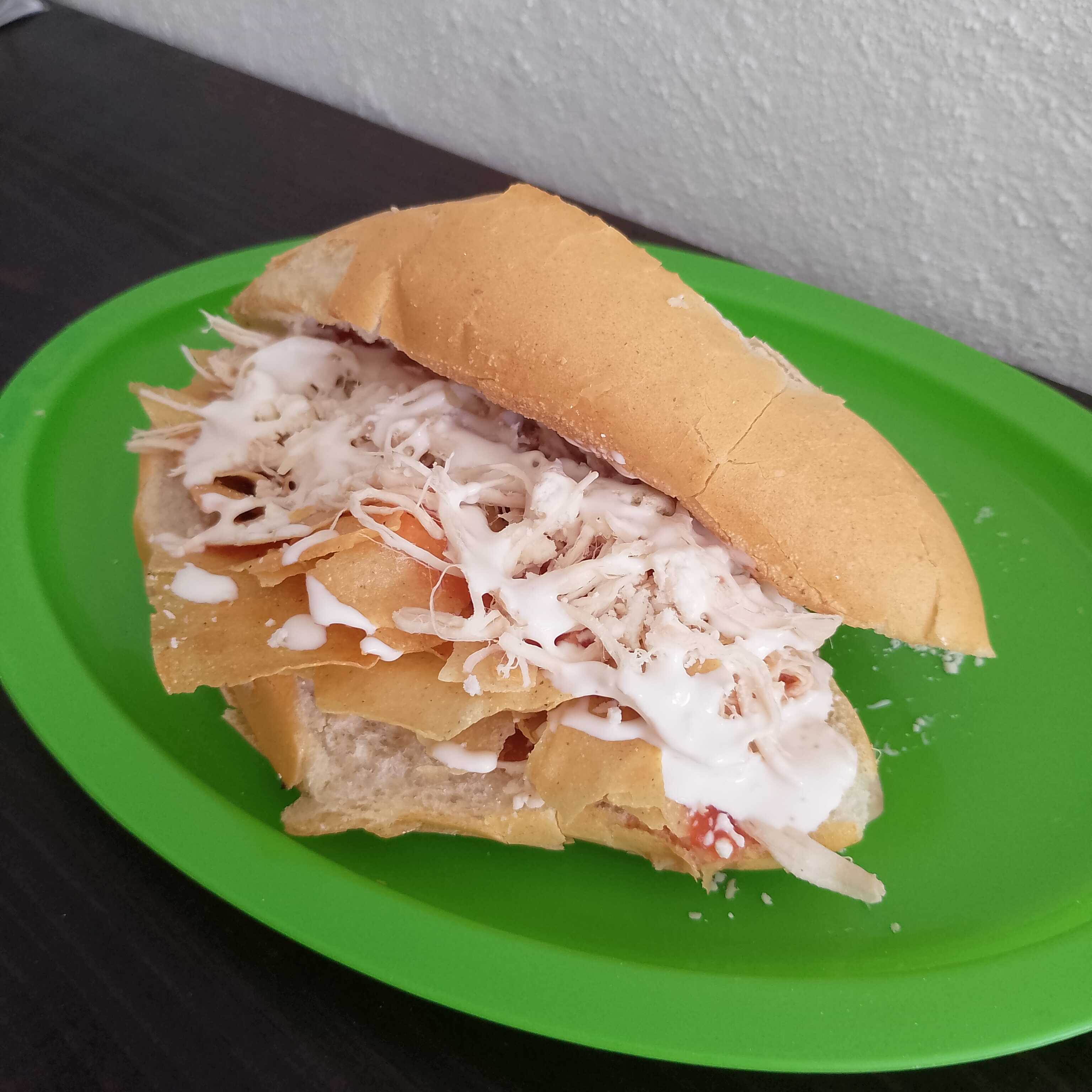 torta de chilaquil rojo