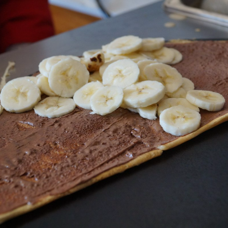 Crepa de Nutella y Plátano