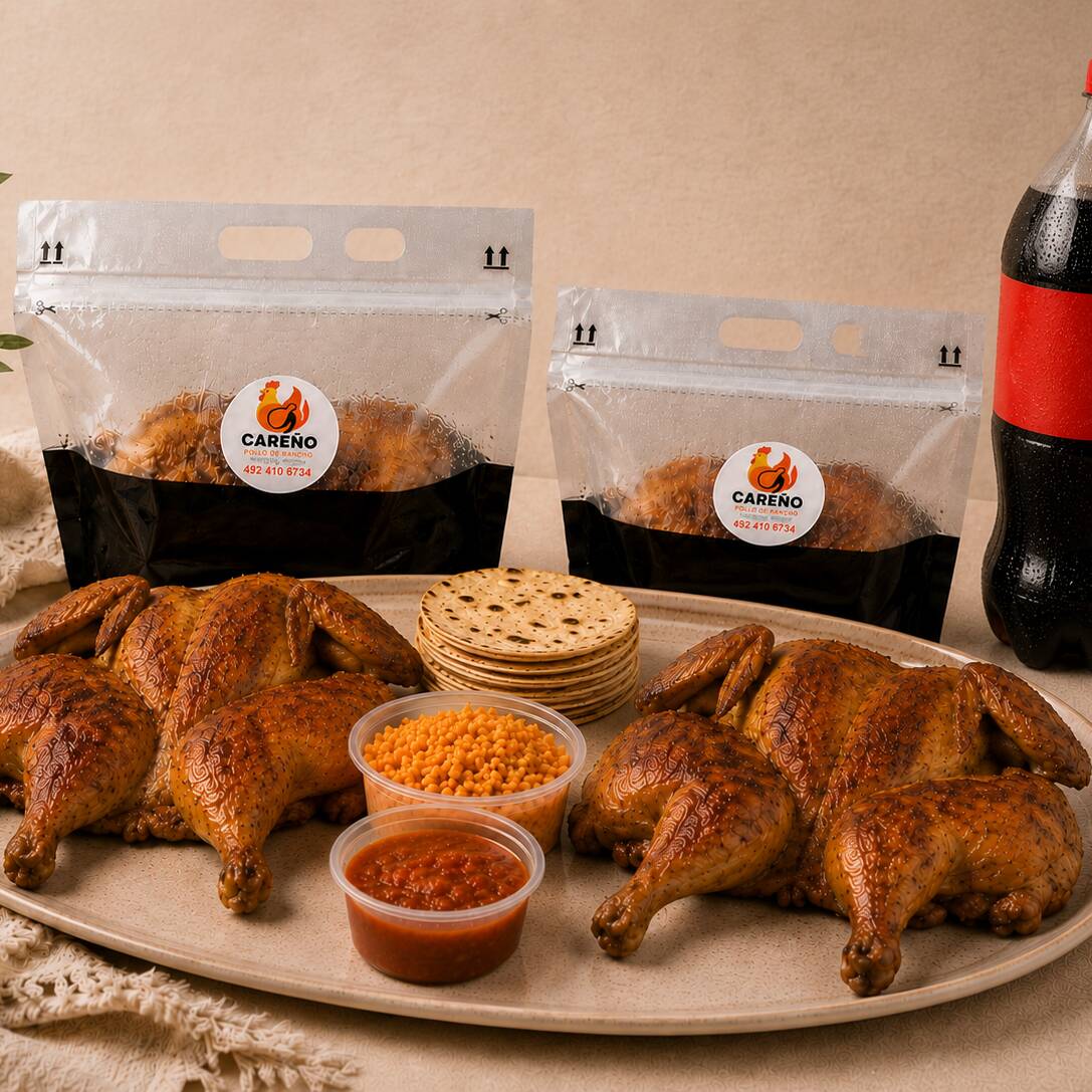 Combo Familia Careño con Refresco 2 L
