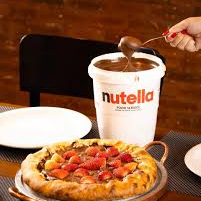 Nutella, Creme de Leite e Morango