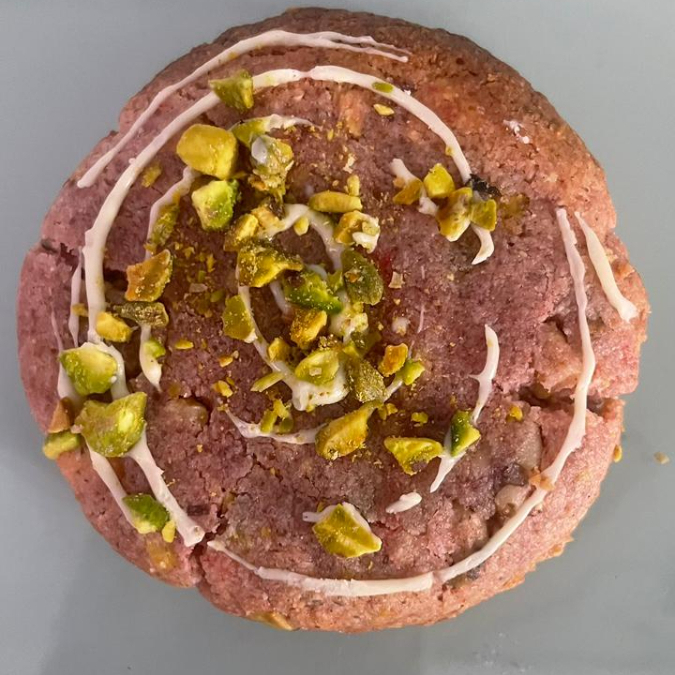 Pistache-Chocolate Blanco y Frambuesa