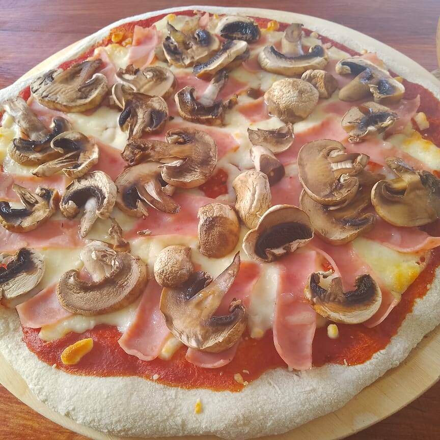 Pizza Champiñones 30x30 Cm