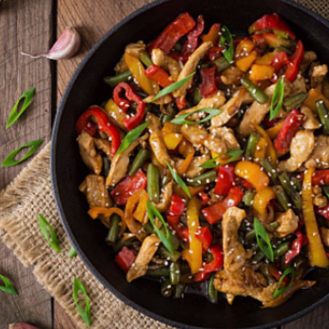 Arroz Teriyaki