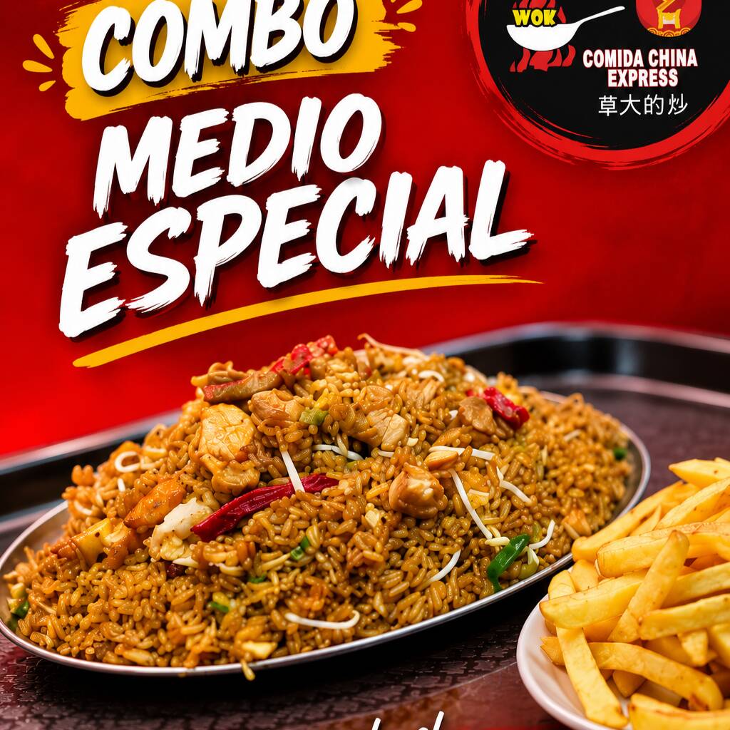 MEDIO ESPECIAL + PAPAS FRANCESAS