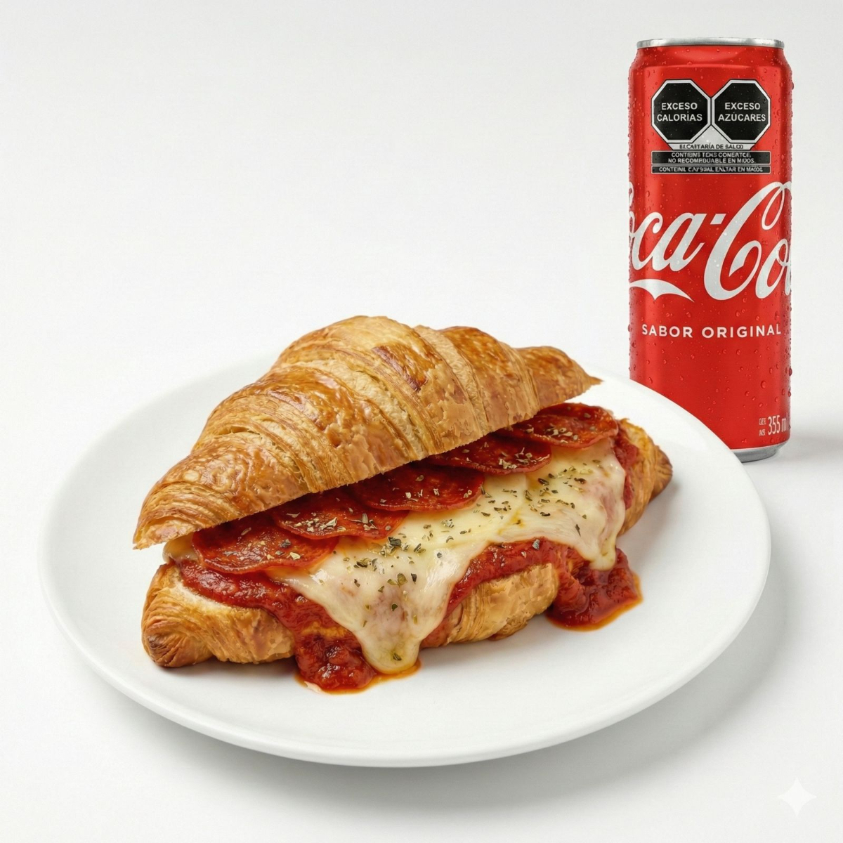 Pizza Melt & COCA-COLA