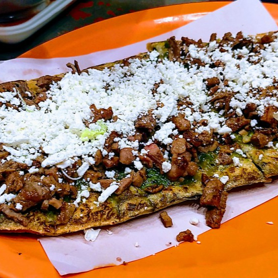 huarache de arrachera