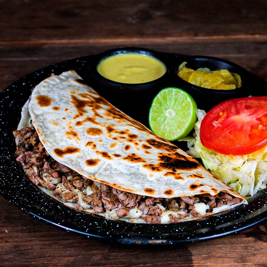 Gringa Extra Grande de Carne Asada
