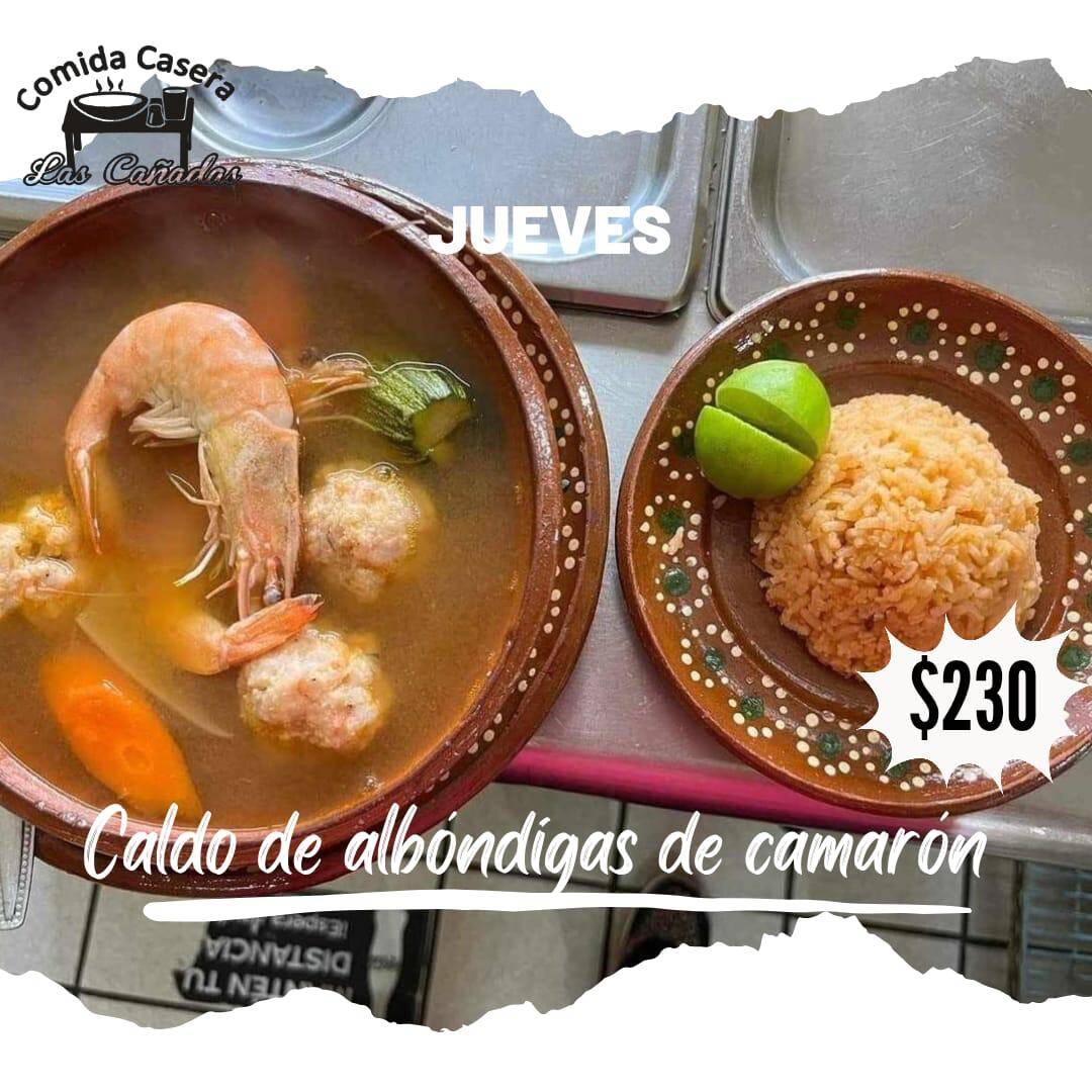 Albóndigas de Camarón