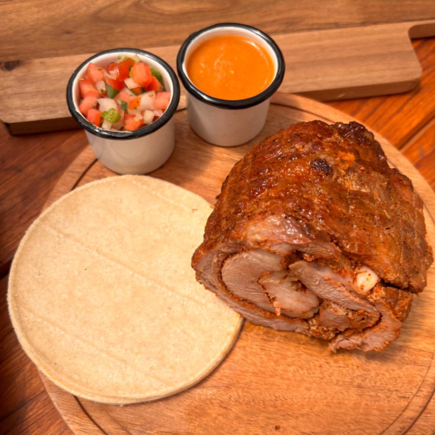 Media Órden Carnitas Rostizadas