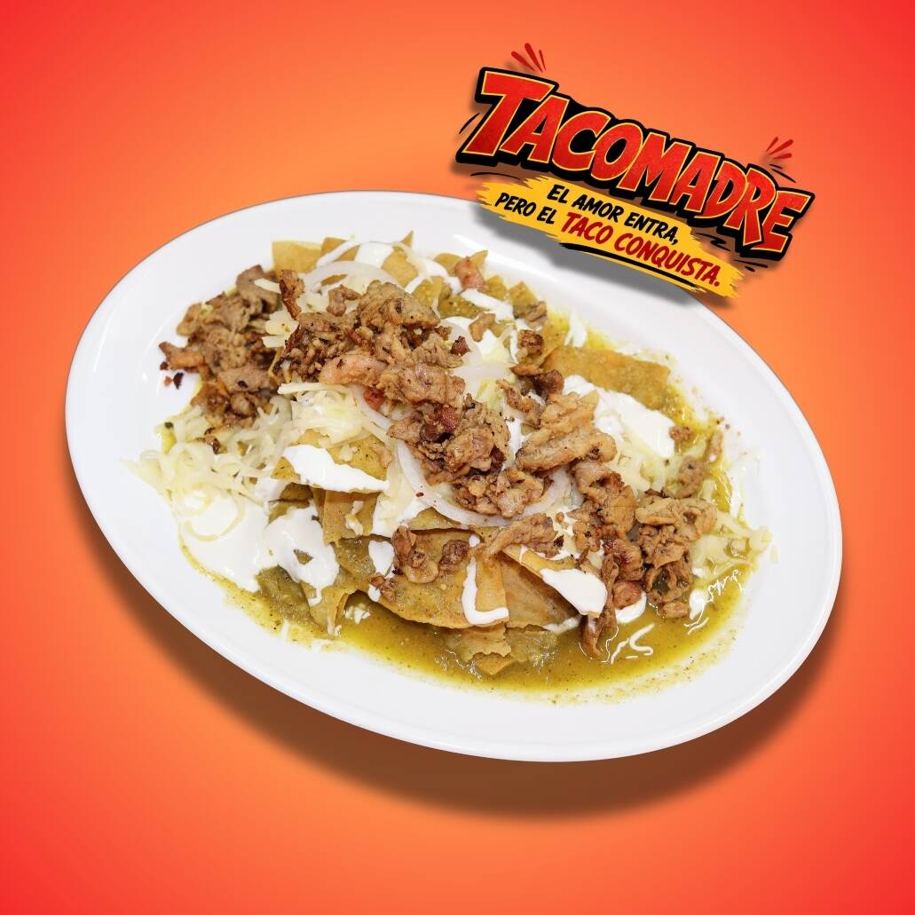 Chilaquiles con Bistec