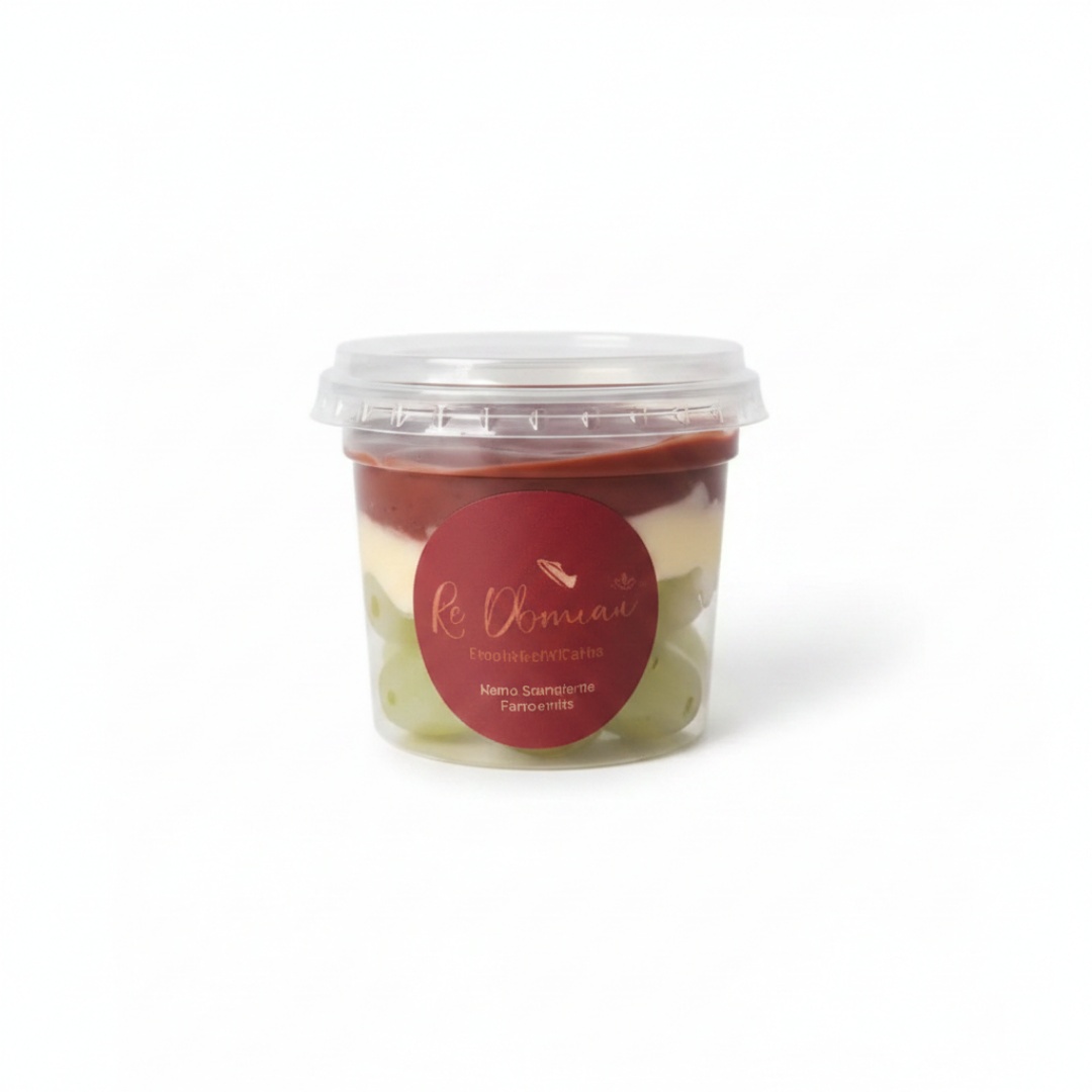 Sobremesa deliciosa com brigadeiro cremoso e um toque frutal, a combinação perfeita para seu lanche/sobremesa. Já aproveita pra garantir essa delícia!! Embalagem 140ml
