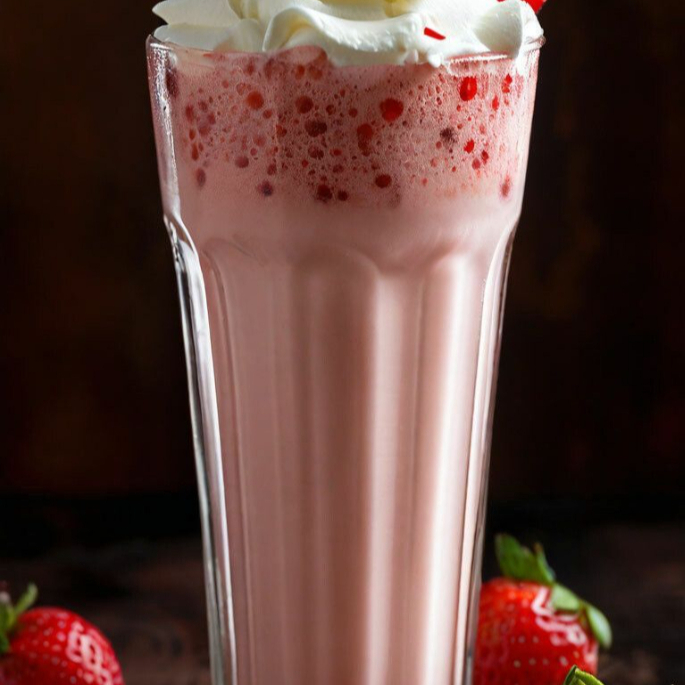 Frappé de fresa