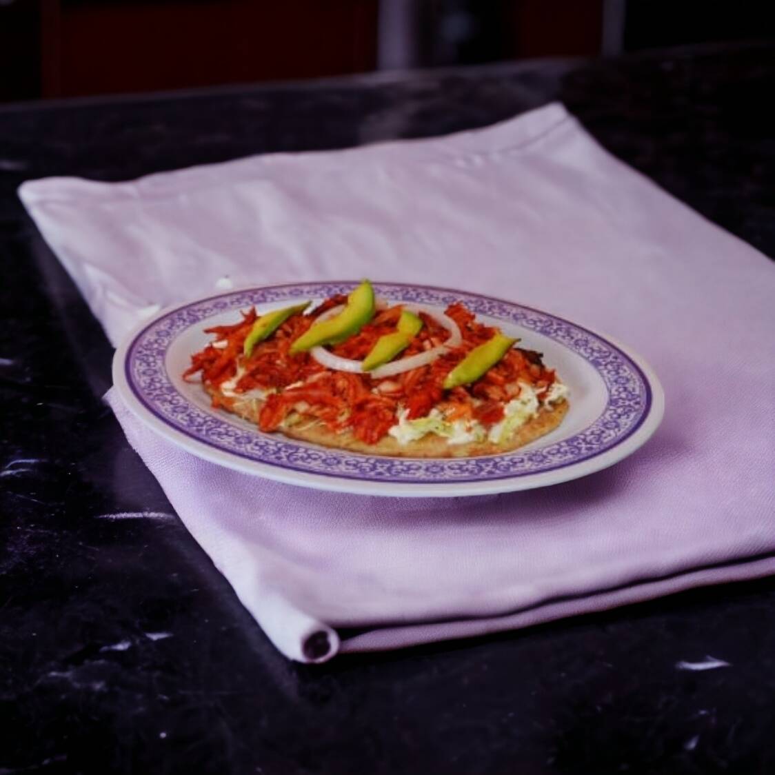 Huarache con Pollo