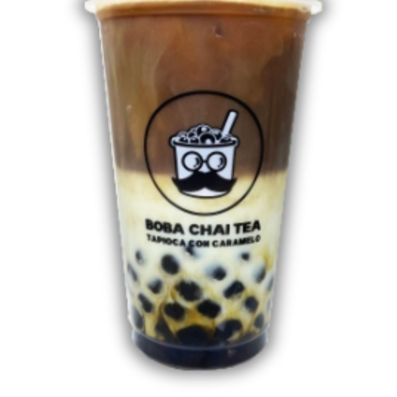 CAFÉ CON COCO Y BOBA