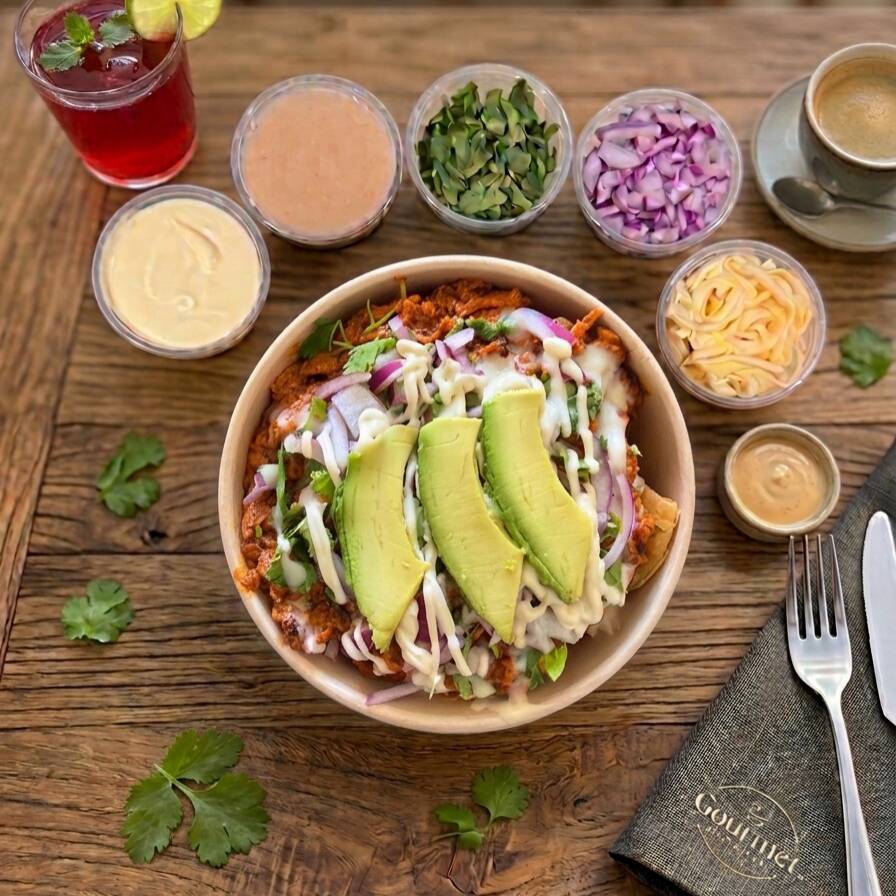 CHILAQUILES DE COCHINITA PIBIL