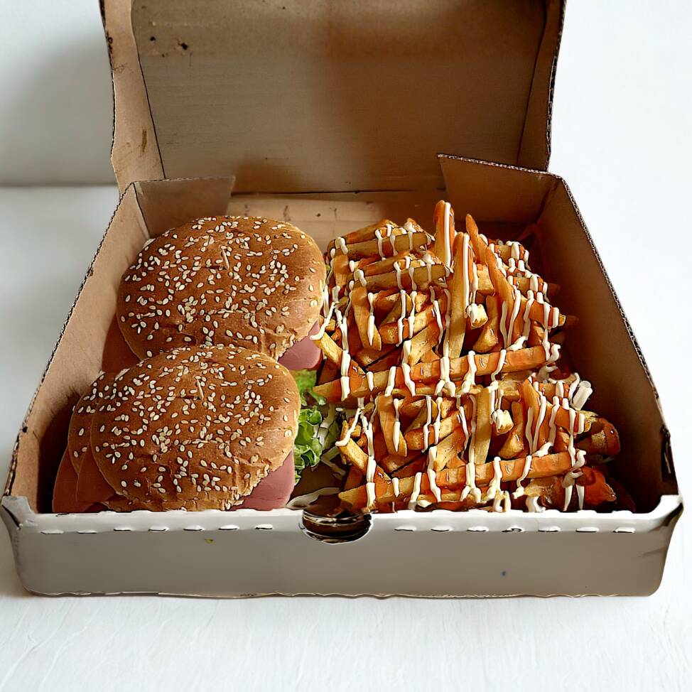 Duo Box (Doble Burger de Jamon)