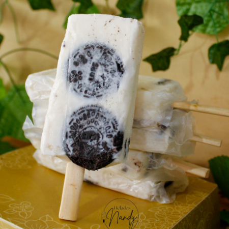 Paletas de Crema Galleta