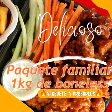 BONELESS PAQUETE FAMILIAR