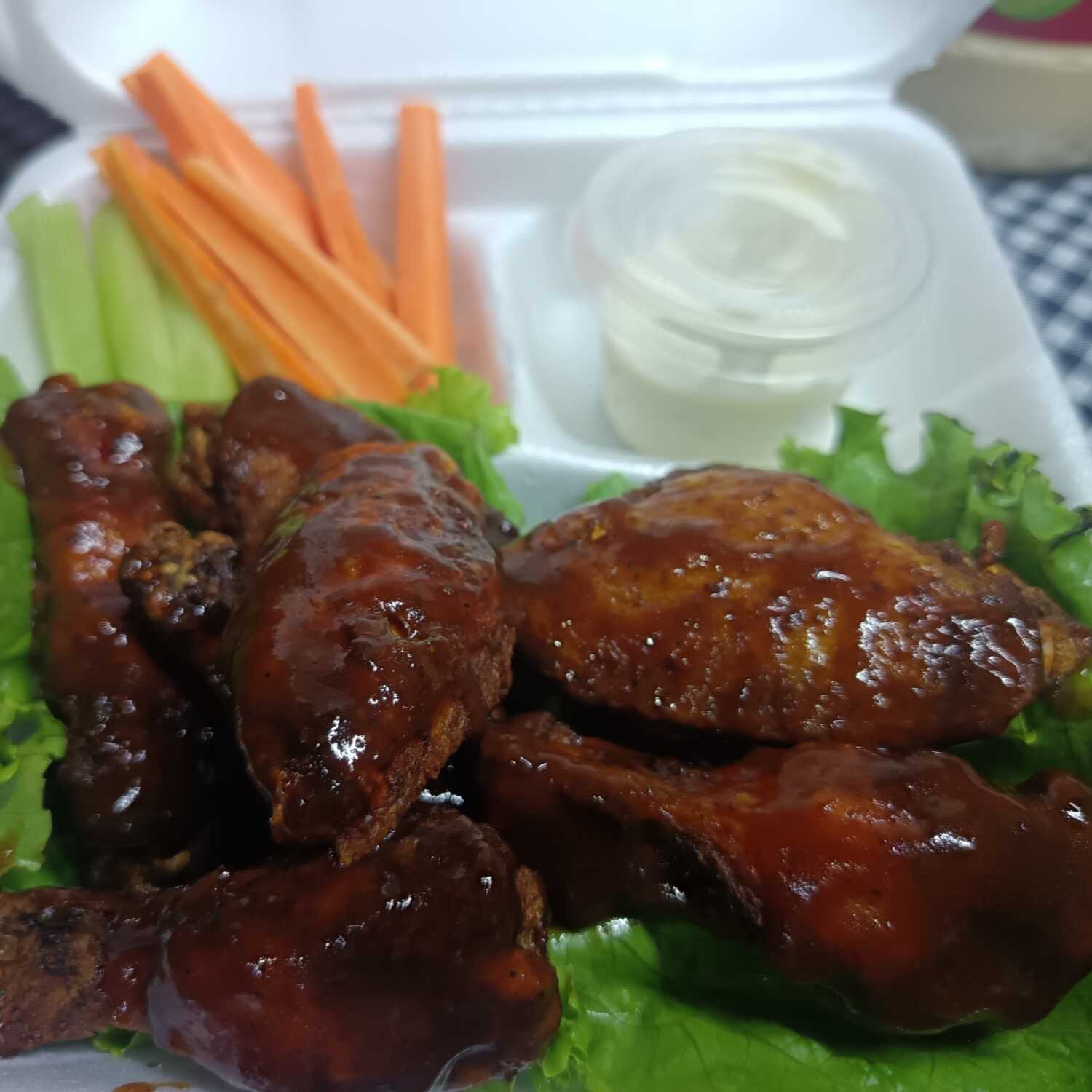 Alitas BBQ (15 pz)
