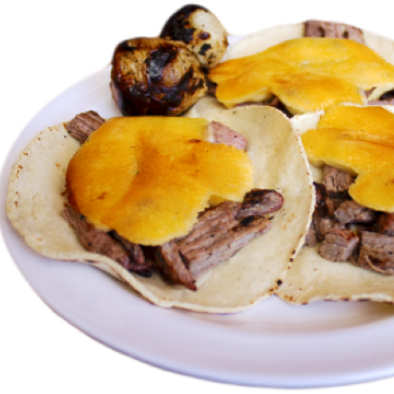 Taco Diablo con Filete