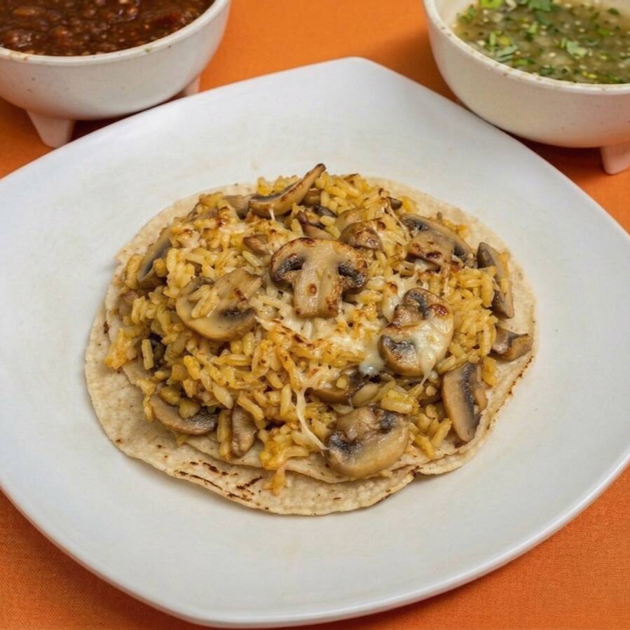 Champiñones Con Queso