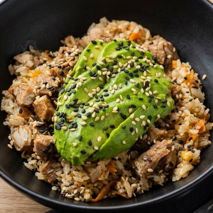 Yakimeshi de Pollo