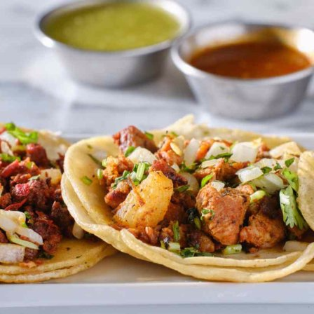 Taco Combinado en Maíz