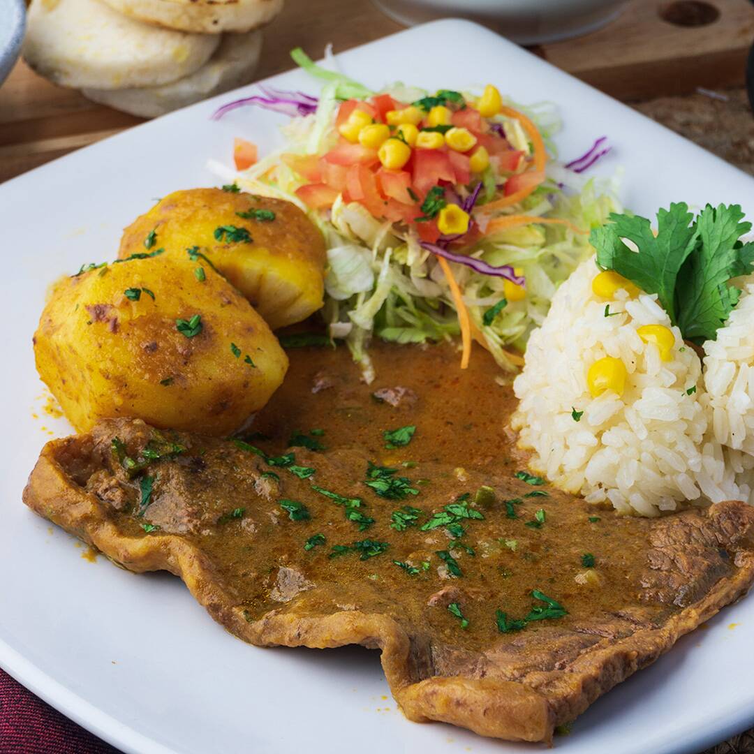 Menú con Posta Sudada