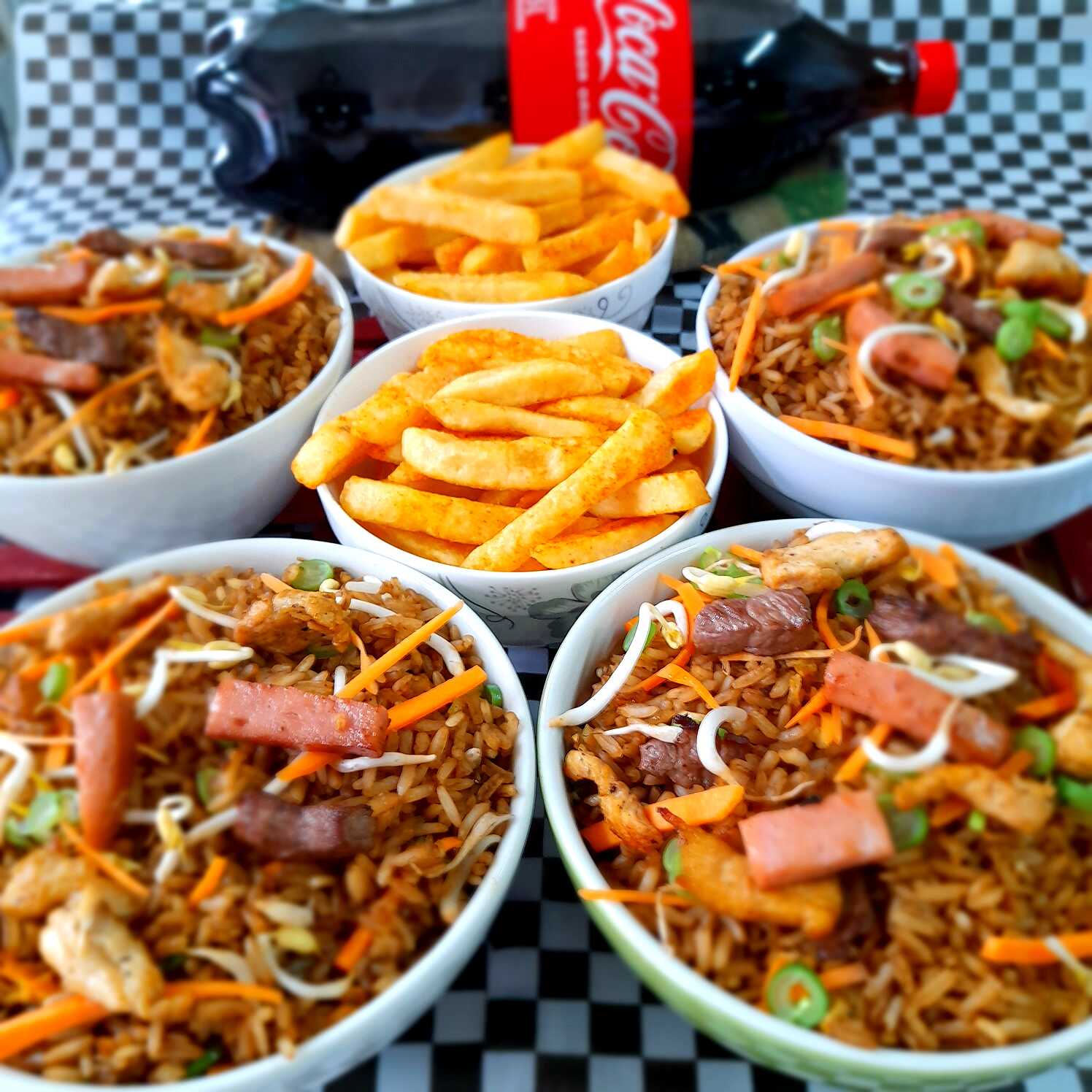 Combo Familiar con Papas y Gaseosa