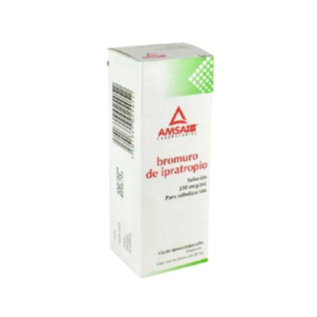Bromuro de Ipratropio 25 mg /20 ml Solución para N