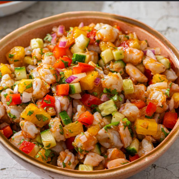 1/2 Orden Ceviche de Camarón