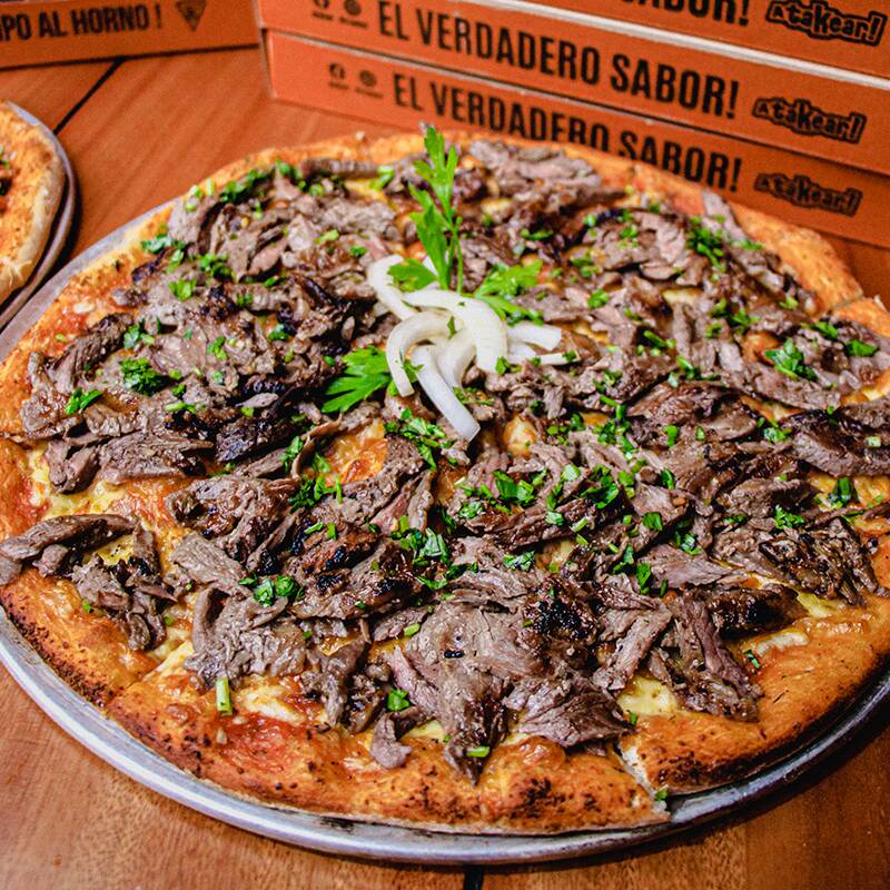 Pizza de sirloin
