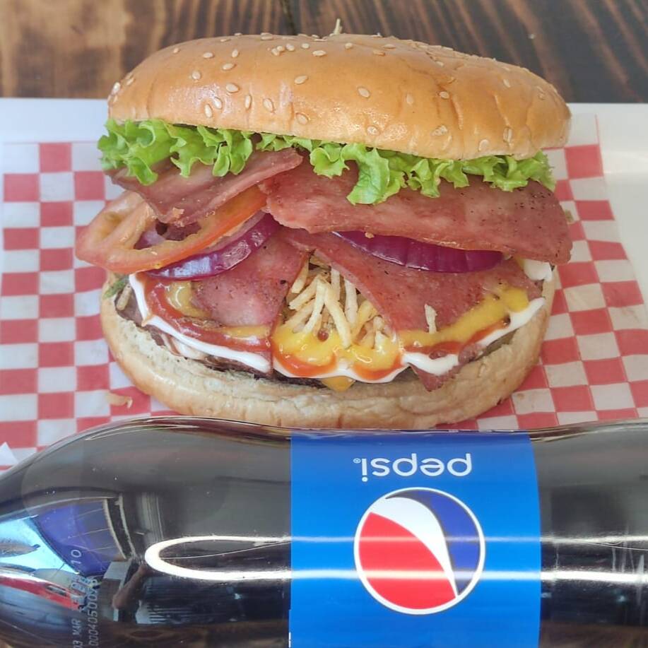 Combo Hamburguesa de Tocineta