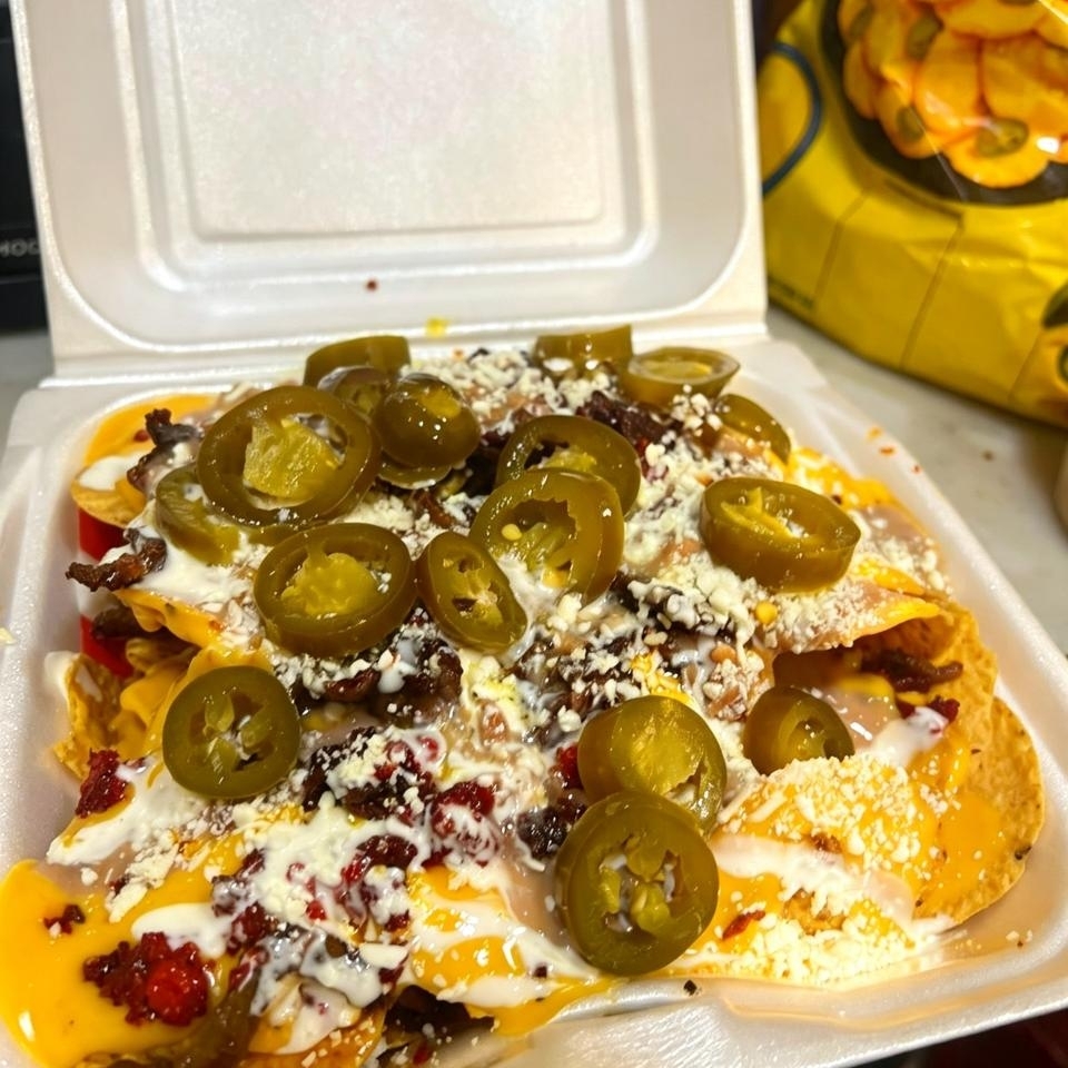 Nachos con Arrachera