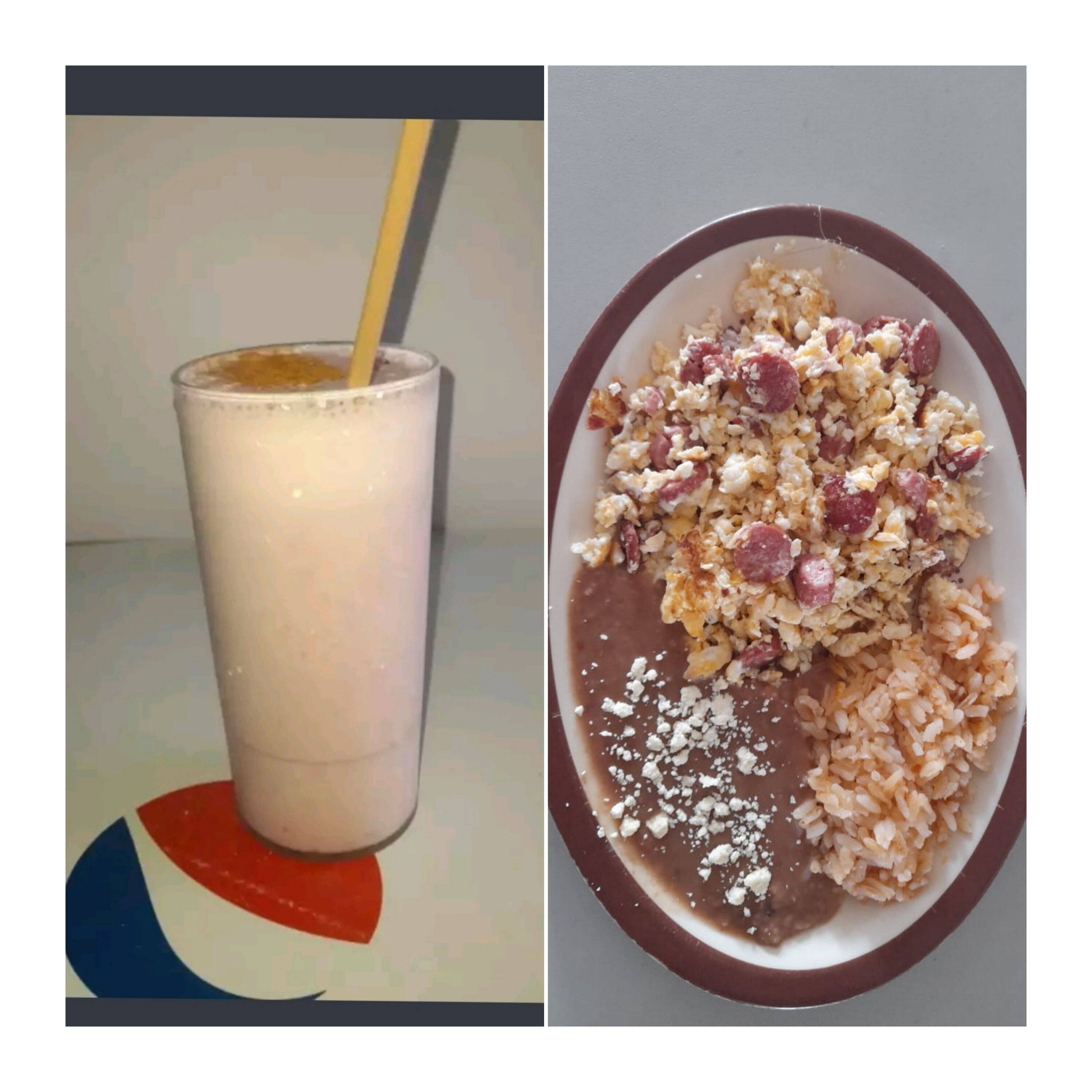 Huevos Con Salchicha + Chocomilk