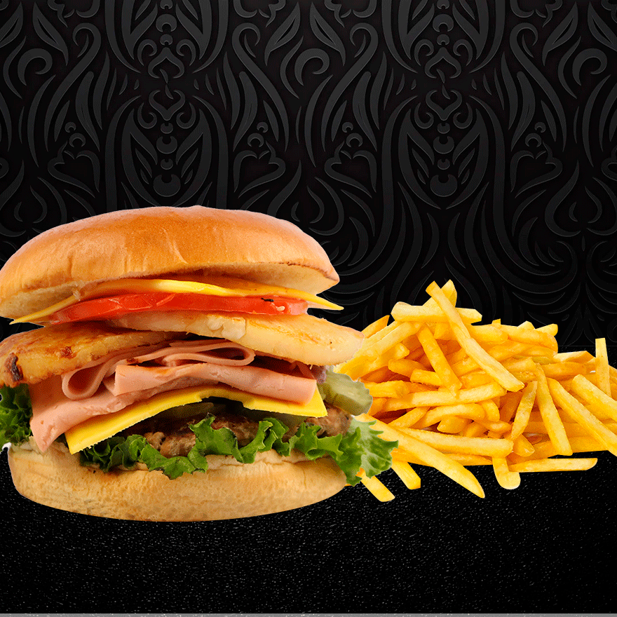 Hamburguesa Hawaiana