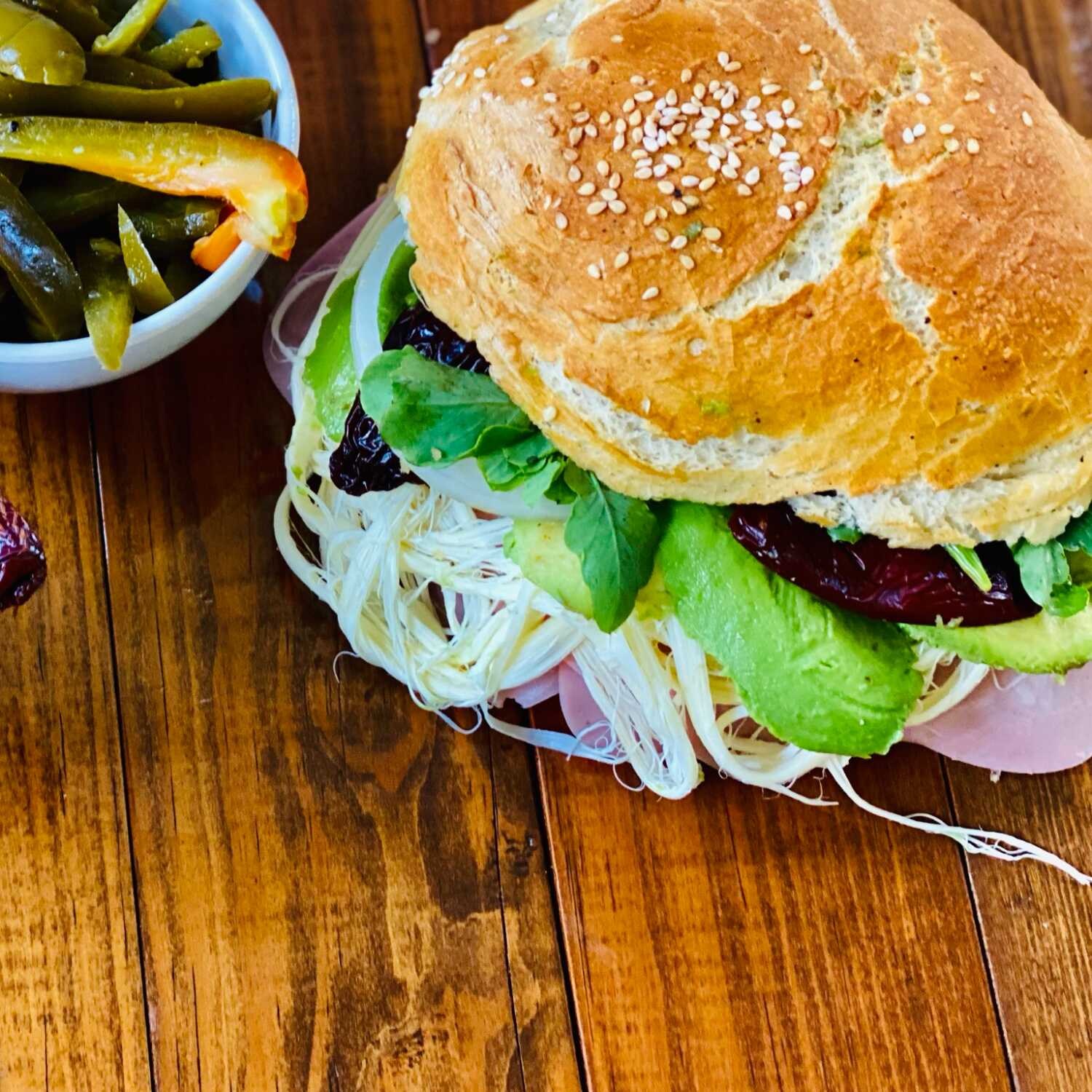 Cemita de Jamón