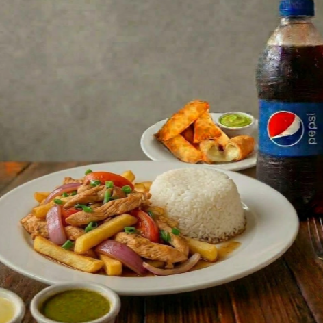 Pollo saltado