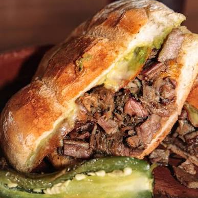 Torta de Arrachera