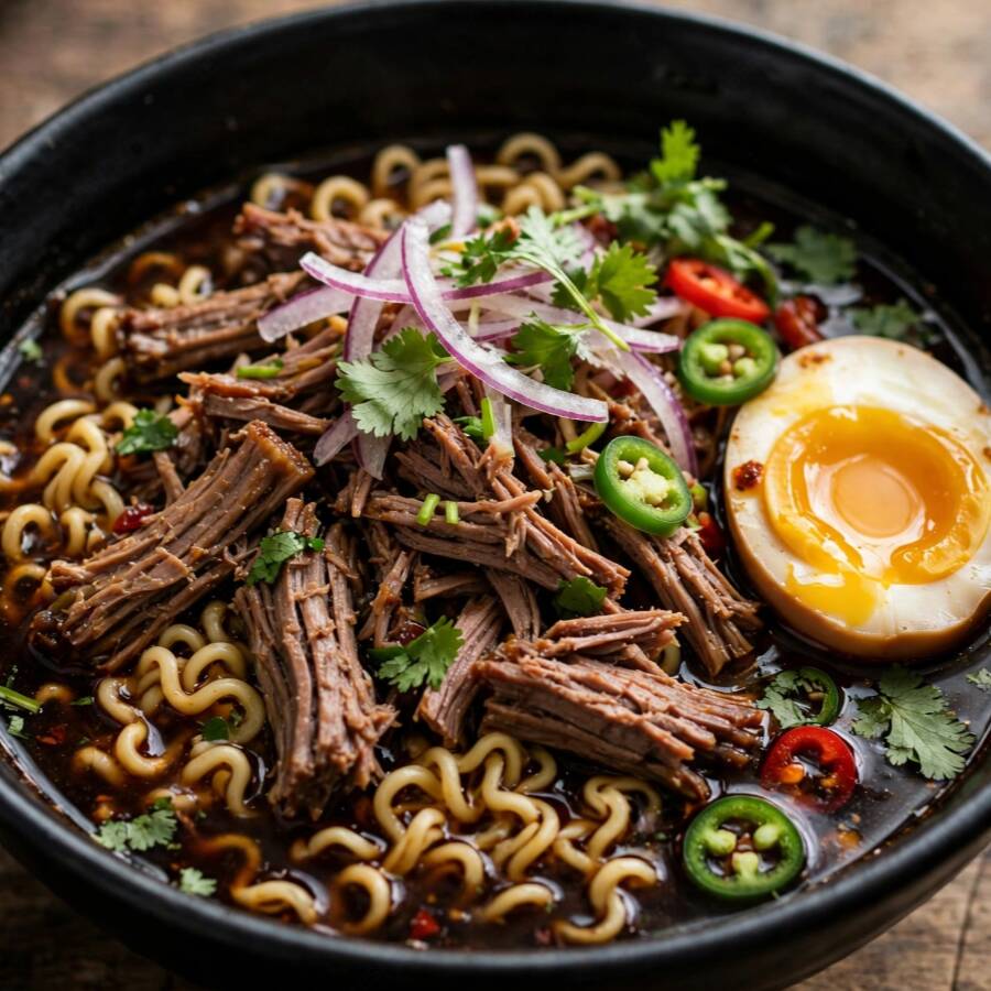 Ramen con Barbacoa