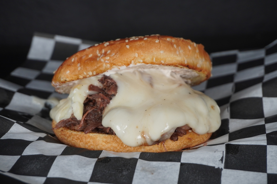 Hamburguesa de barbacoa y queso