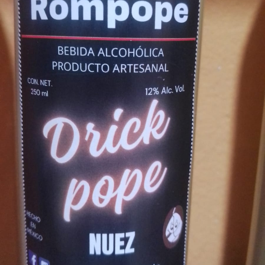 Rompope de Nuez