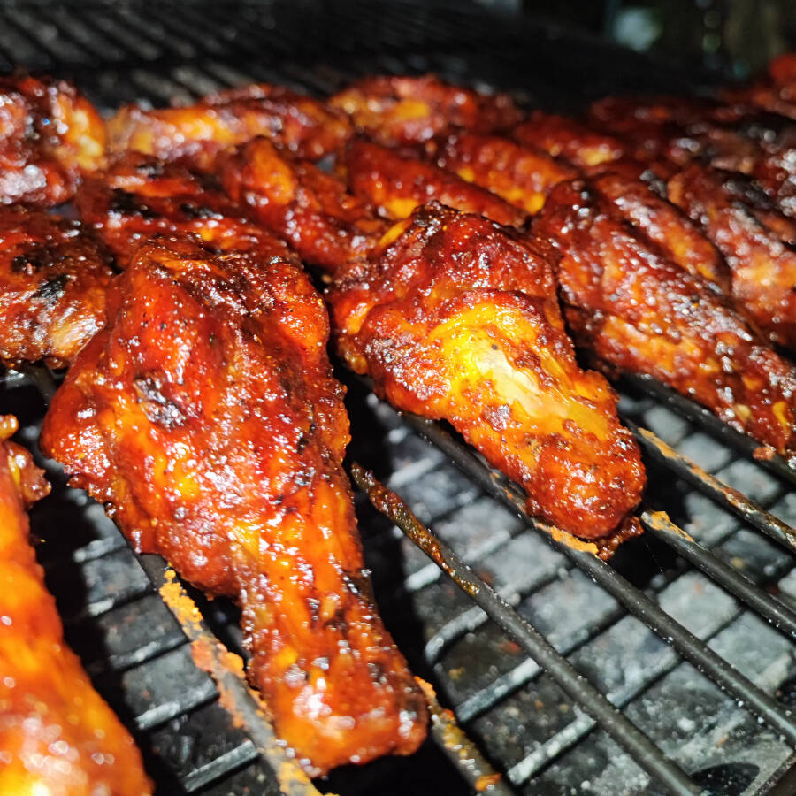 10 Pzas de Alitas BBQ Tradicional