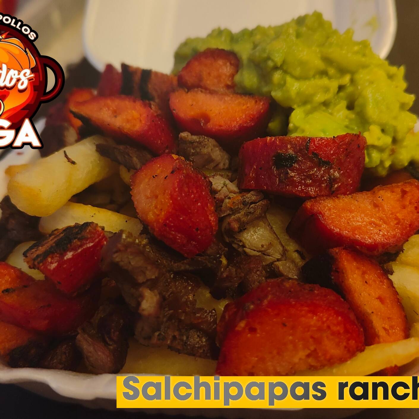 Salchipapas racheras
