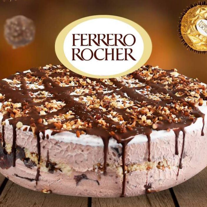 Pastel de Ferrero