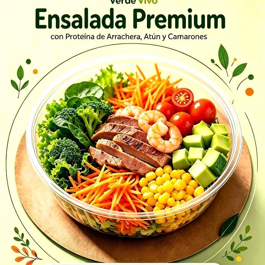 Ensalada Grande Pollo – Verde Vida