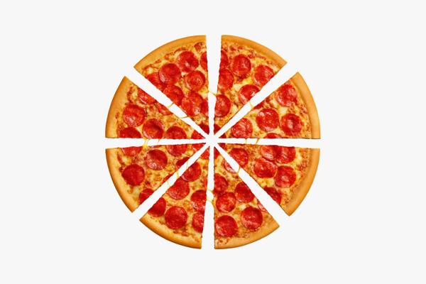 Desconto fixo na Pizza Grande de Pepperoni (35,6cm – agora em 8 fatias)