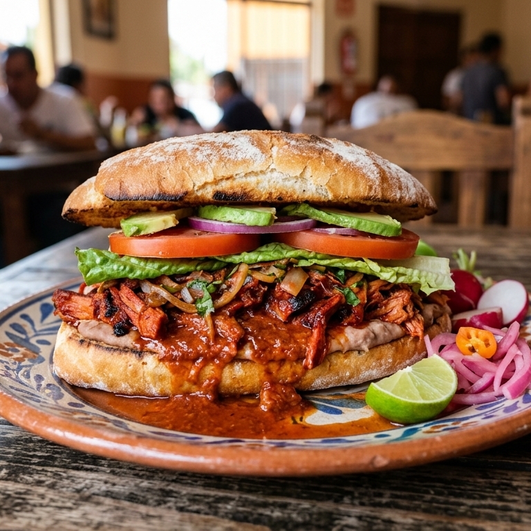 .Combo 3: 2 Lonche de Adobada